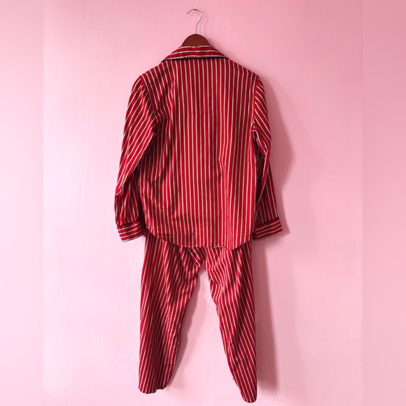 Lauren Ralph Lauren Red Striped Pajama Set - Picture 5 of 13